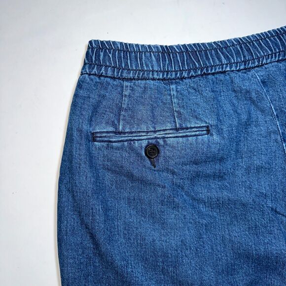 NWT Officine Générale Tencel Shorts Size 50 (Fits 32) Drawstring - Picture 13 of 14